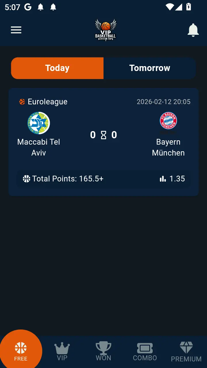 VIP Basketball Predictions screenshot 1