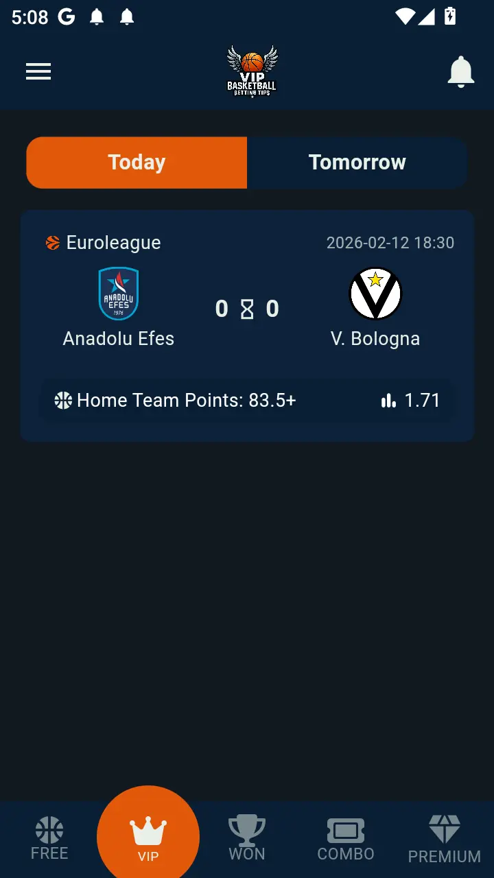 VIP Basketball Predictions screenshot 2