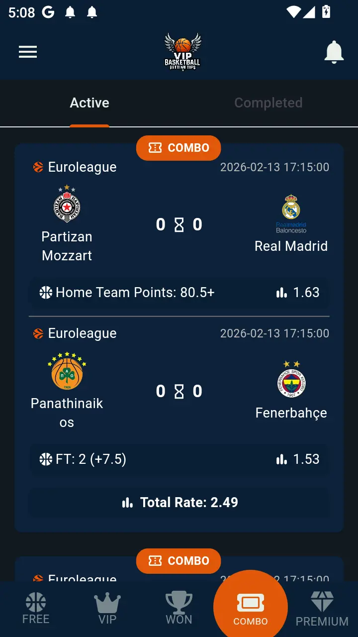 VIP Basketball Predictions screenshot 4