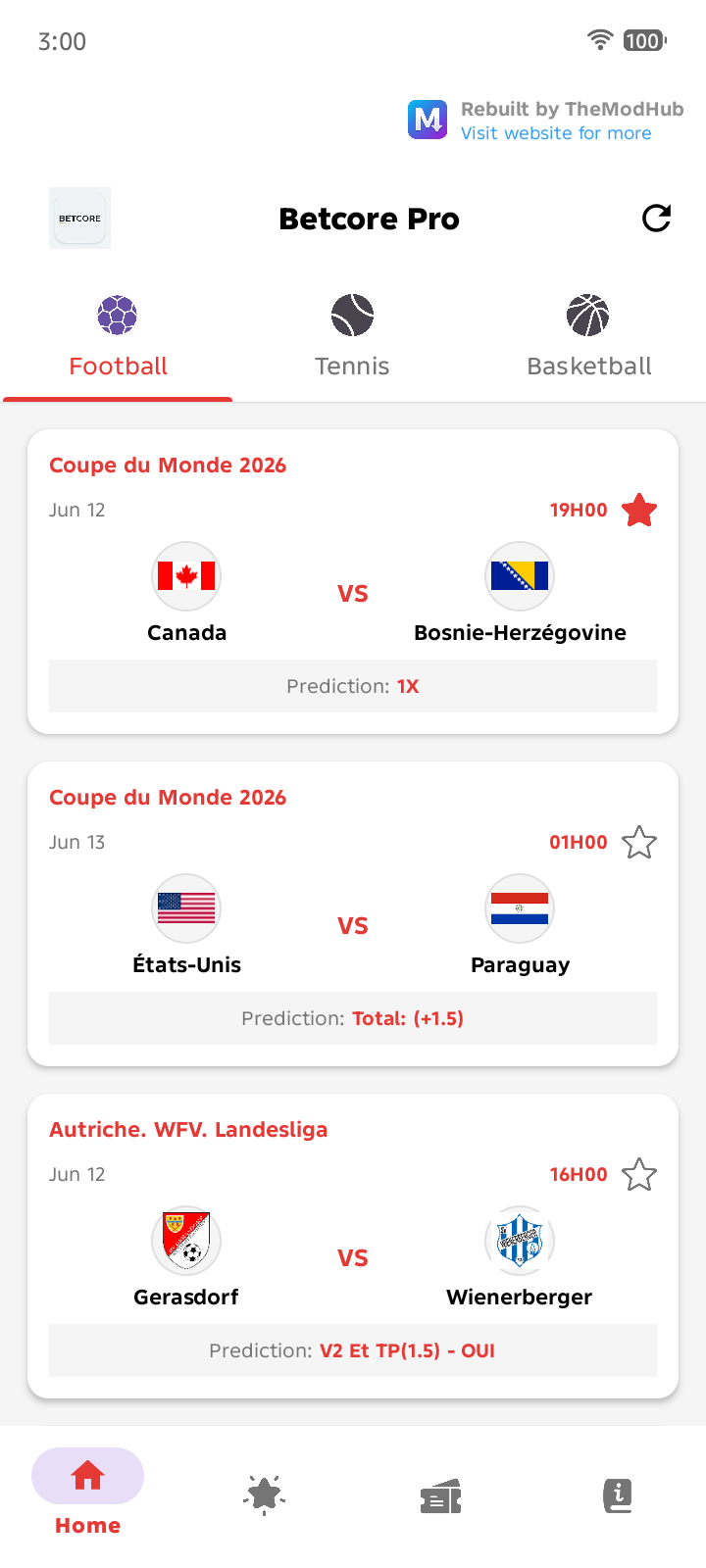 Betcore Pro screenshot 2