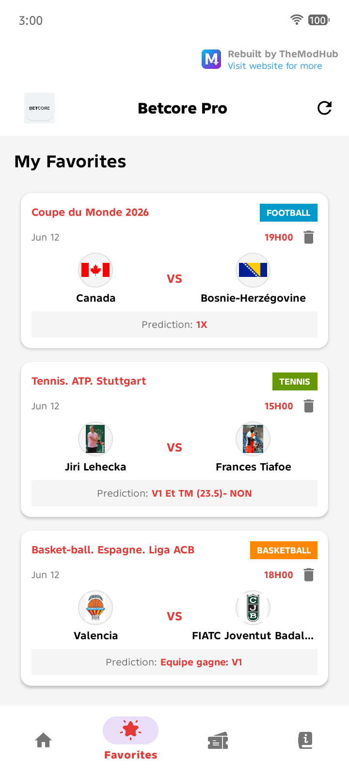 Betcore Pro screenshot 3